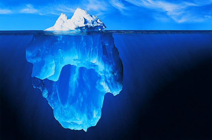 Effet iceberg